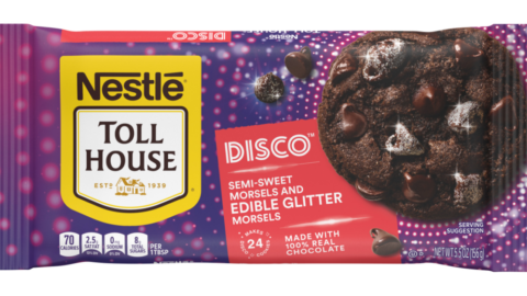 Nestlé Toll House Has New Disco Morsels Covered In Edible Glitter For The Grooviest Cookies Ever