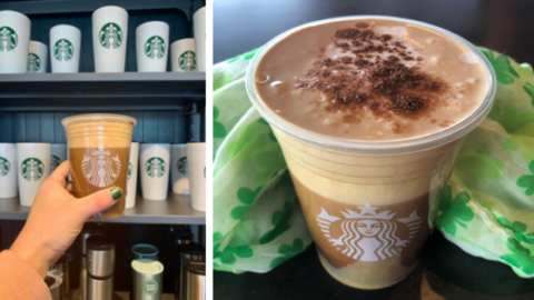 This Starbucks Nutty Irishman Drink Will Have You Feeling The Luck of The Irish With Every Sip