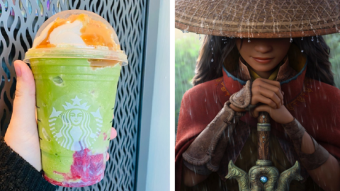 This Starbucks Raya And The Last Dragon Frappuccino Will Give You All The Disney Vibes