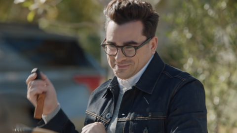 Dan Levy Is The Most Lovable Bad Guy In His Surprise Super Bowl Commercial