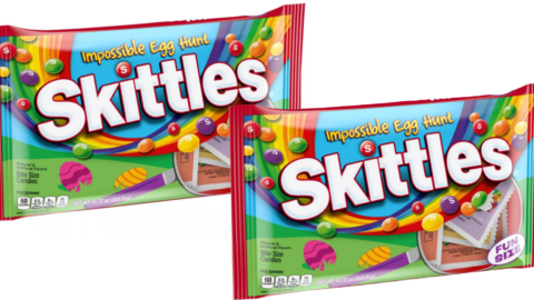 Skittles Made Camouflaged Packages That Are Meant To Blend In With The Outdoors For The Perfect Easter Hunt
