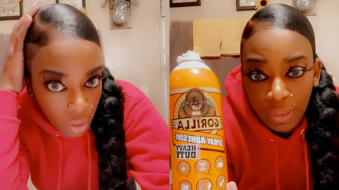This Woman Put Gorilla Glue In Her Hair And Hasn’t Been Able To Get It Out For Over A Month