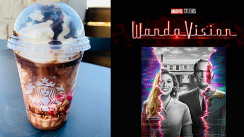 You Can Get A WandaVision Frappuccino From Starbucks That Is As Surprising As The Show