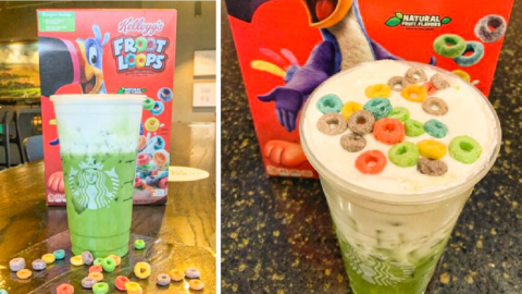 This Starbucks Secret Menu Froot Loops Drink Will Have You Feeling Like A Kid Again