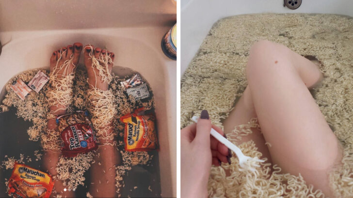 ‘Ramen Baths’ Are The Strange New Beauty Trend and I’m Not Sure How I Feel