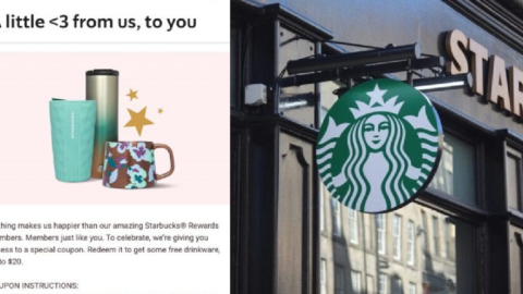 Starbucks Is Giving Free Cups To Rewards Members. Here’s How To Check If You Got One!