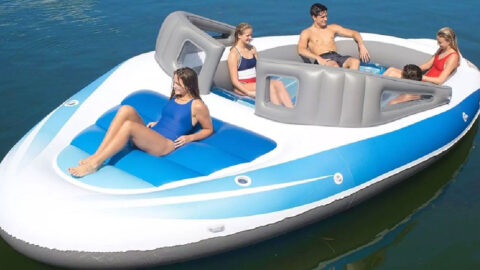 You Can Get A 20 Foot Inflatable Boat That Holds 6 People