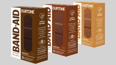 Band-Aid Has Released A New Line Of Bandages To Better Blend With A Range of Skin Tones