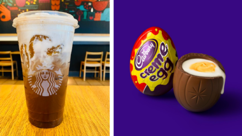 This Cadbury Egg Cold Brew From Starbucks Is Heaven In A Cup