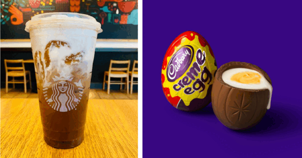 This Cadbury Egg Cold Brew From Starbucks Is Heaven In A Cup