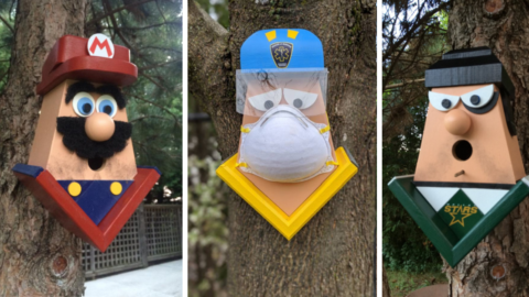 These First Responder Birdhouses Are The Cutest Thing You’ll Put In Your Garden