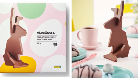 IKEA Is Selling Chocolate Easter Bunnies That You Have To Assemble