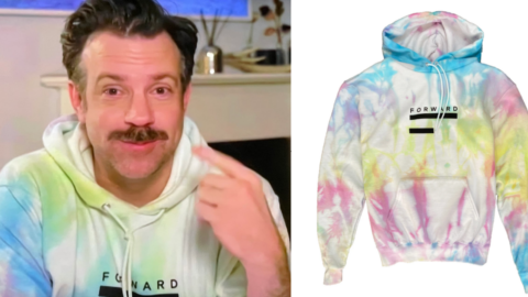 Here’s Where You Can Get The Jason Sudeikis Tie Dye Hoodie He Wore At The Golden Globes
