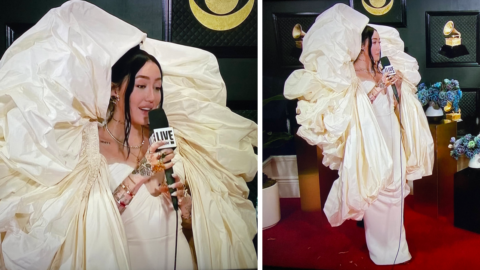So, Noah Cyrus Looks Like She Is Wearing A Giant Coffee Filter At The Grammy’s
