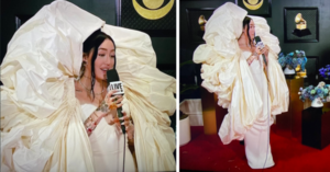 So, Noah Cyrus Looks Like She Is Wearing A Giant Coffee Filter At The Grammy’s