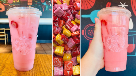 This Pink Starburst Refresher From Starbucks Is As Tasty As It Is Pretty