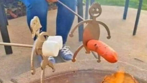 You Can Get These Naughty Skewers For Roasting Hot Dogs And Marshmallows And They Are Hilarious