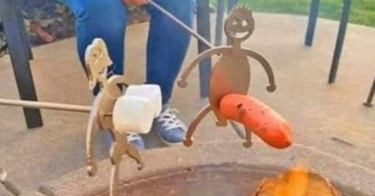 You Can Get These Naughty Skewers For Roasting Hot Dogs And Marshmallows And They Are Hilarious