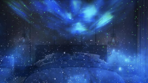 You Can Get A Galaxy Projector To Project A Starry Night On Your Bedroom Ceiling