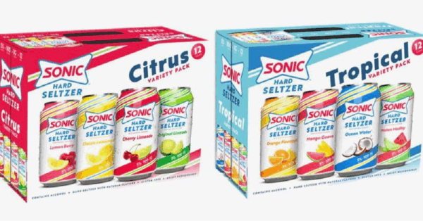 Sonic Has Created Hard Seltzers That Are Inspired By Their Slushes and Count Me In