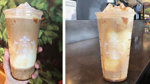 This Starbucks Caramel Affogato Is Basically A Coffee Float And Is The Fancy Dessert You Need