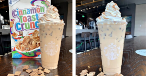 You Can Get A Cinnamon Toast Crunch Drink at Starbucks That Tastes Just Like The Cereal!