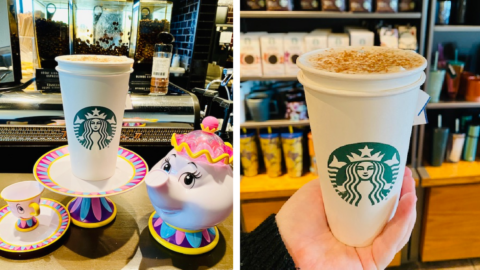 You Can Get A Mrs. Potts Tea Latte From Starbucks That Will Give You All The Disney Vibes
