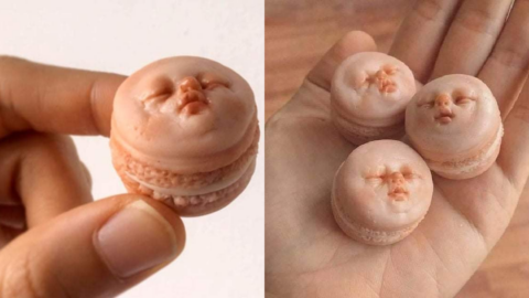 ‘Baby Face’ Macarons Are The Horrifying Dessert Nobody Needs