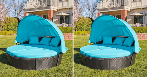 You Can Get An Outdoor Canopy Sofa To Take Summer To The Next Level