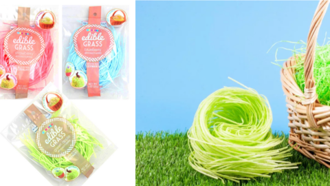 Edible Easter Grass Exists And It’s So Much Better Than The Plastic Stuff for Easter Baskets