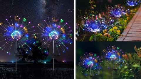 You Can Get Solar Powered Firework Lights So Every Day Feels Like A Celebration