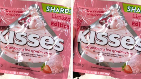 Hershey’s Now Has Strawberry Ice Cream Cone Kisses So Summer Can Officially Begin