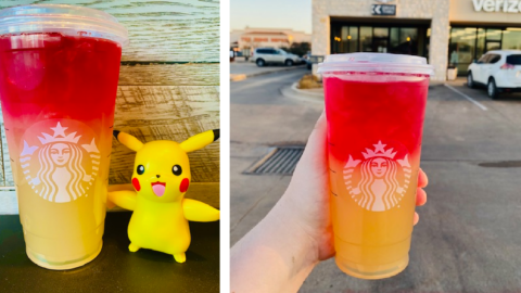 You Can Get A Pikachu Drink From Starbucks To Help You Be The Very Best