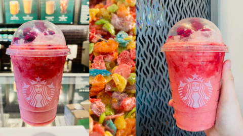 You Can Get A Fruity Pebbles Frappuccino From Starbucks That Will Have You Saying Yabba Dabba Doo