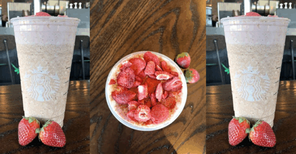 This Strawberry Shortcake Latte From Starbucks Will Have You Feeling “Berry” Good
