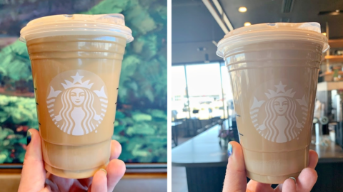 This Starbucks Upside Down Nitro Will Give You The Pep You Need Today