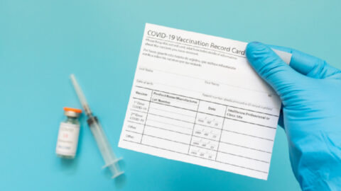 Hang Onto That COVID-19 Vaccination Card Because It May Just Be Your Ticket To Resuming Normal Life