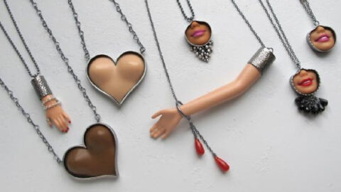 You Can Get Jewelry Made From Barbie Doll Pieces And They Are Pretty Amazing