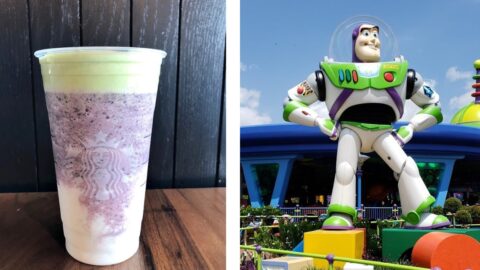 This Buzz Lightyear Frappuccino from Starbucks Will Take You To Infinity and Beyond.