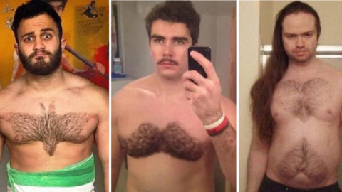 Chest Hair Art Is The Hottest New Trend And I Have So Many Questions