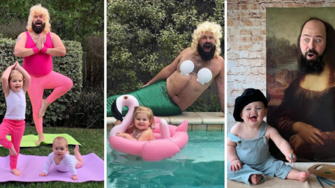 This Dad Takes The Cutest Instagram Pictures With His Kids And You Have To See Them