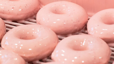 Krispy Kreme’s Strawberry Glaze Is Returning With Pretty Pink Donuts and I’m So Excited