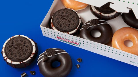 Krispy Kreme Has New Oreo Flavored Donuts And One Is Covered In Oreo Glaze
