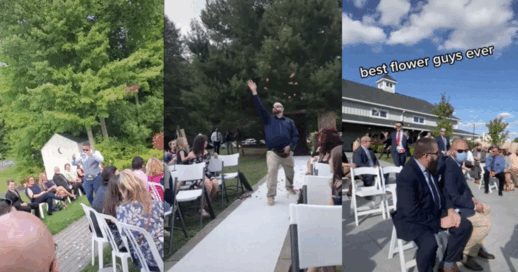 ‘Flower Men’ Are The Hot New Wedding Trend And It’s Hilariously Awesome