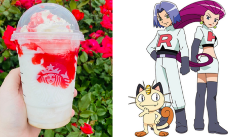 You Can Get A Team Rocket Frappuccino From Starbucks To Protect The World From Devastation