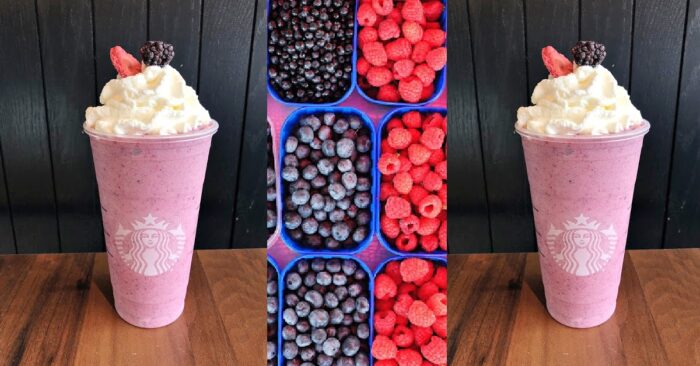 Very Berry Frappuccino