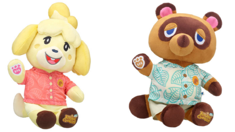 Build-A-Bear Just Released Animal Crossing Bears