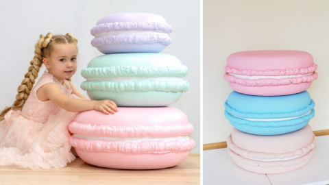 You Can Get A Giant Macaron Cookie Decoration That Looks Good Enough To Eat