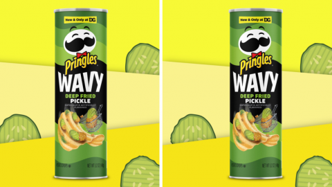 Pringles Just Released A Deep Fried Pickles Flavored Chip For Those Who Love Pickles
