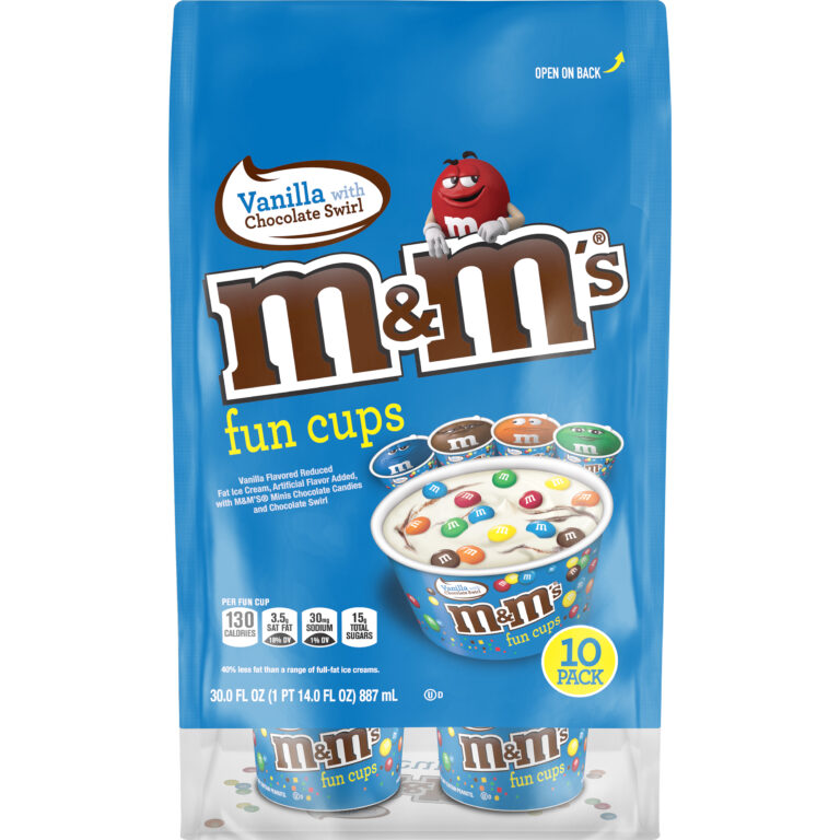 M&M's Fun Cups Exist And They Are The Low Fat Frozen Treat You Need